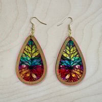Stained Glass Earrings