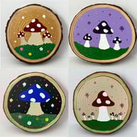 Image 1 of Mushroom Wood Slices
