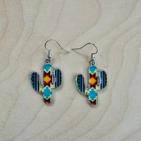 Southwest Cactus Earrings 