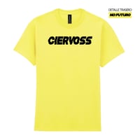 Image 2 of CAMISETA - CIERVOSS - ROSA/AMARILLO/NEGRO