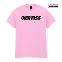 Image 1 of CAMISETA - CIERVOSS - ROSA/AMARILLO/NEGRO