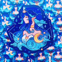 Image 1 of Layla (Genshin Impact) vinyl stickers