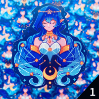 Image 2 of Layla (Genshin Impact) vinyl stickers