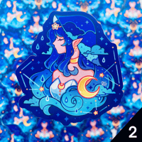 Image 3 of Layla (Genshin Impact) vinyl stickers