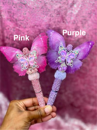 Image 1 of Fancy Butterfly Pens