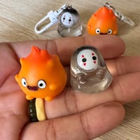 Image 4 of No-Face Charm | Desk Figurine | Kaonshi Fanart 