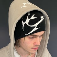 Image 3 of Black Beanie