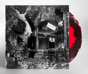 Image of MANGLED STATE "LEARN TO SUFFER" LP—RED/BLACK/WHITE, LIM. 100