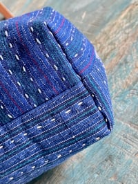 Image 5 of Handmade Fabric Boxed Pencil Pouch, Large Pencil Case, Art Supplies Zipper Pouch