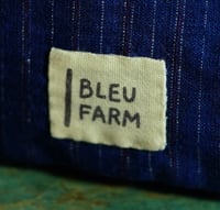 Image 3 of Handmade Small Fabric Makeup Bag – Vintage Cotton,  Hand Stitches & Zipper Closure