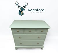 Image 3 of Pair Of 3 Over 2 Stag Minstrel Chest Of Drawers