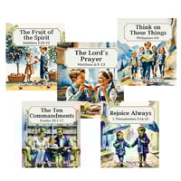 Image 1 of KIDS CAN MEMORIZE SCRIPTURE SERIES By Kat Owens
