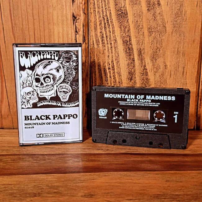 Black Pappo 'Mountain Of Madness' Tape