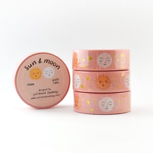 Image of Sun & Moon Gold Foil 15mm Washi Tape