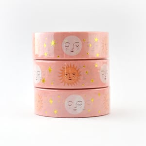Image of Sun & Moon Gold Foil 15mm Washi Tape