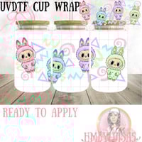 Image 5 of Labubu Collection uvdtf cup wrap