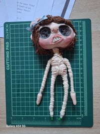 Image 8 of Doll making craft kit. easy sew custom doll. Wire armature art doll. Craft making doll kit or gift.