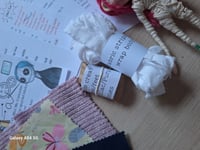 Image 5 of Button eyed Coraline doll making craft kit. Doll sewing craft kit. DIY custom hand made doll kit
