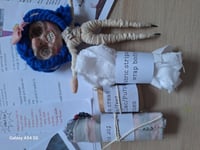 Image 5 of Doll making kit. Rag doll making kit. Doll making unique whimsical fun craft kit DIY doll making.