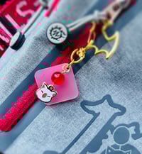 Image 2 of ffxiv minion enamel keychain 