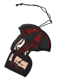 Umbrella Girl Air Freshener - VII Racing *48 Hours*