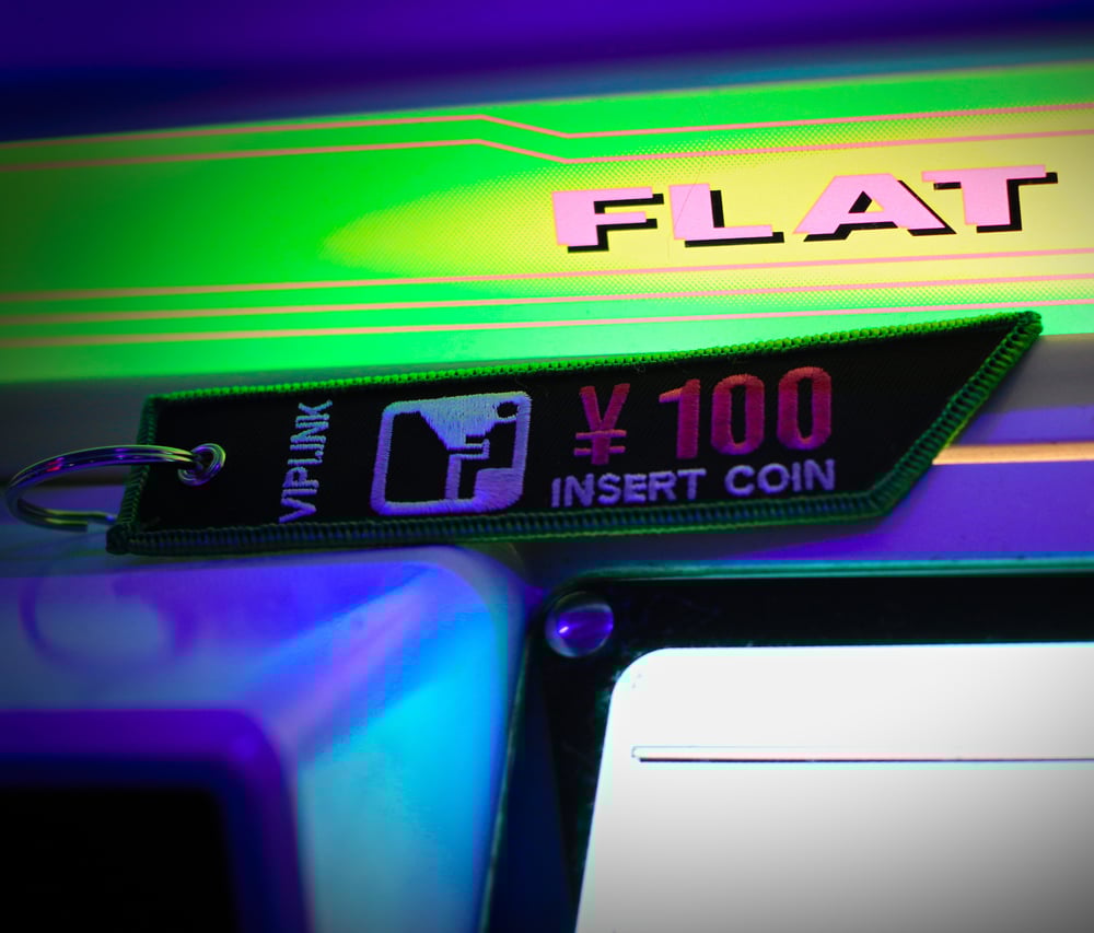 Insert Yen Embroidered Jet Tag 