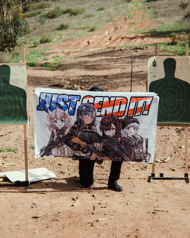 Image of Just Send It Flag