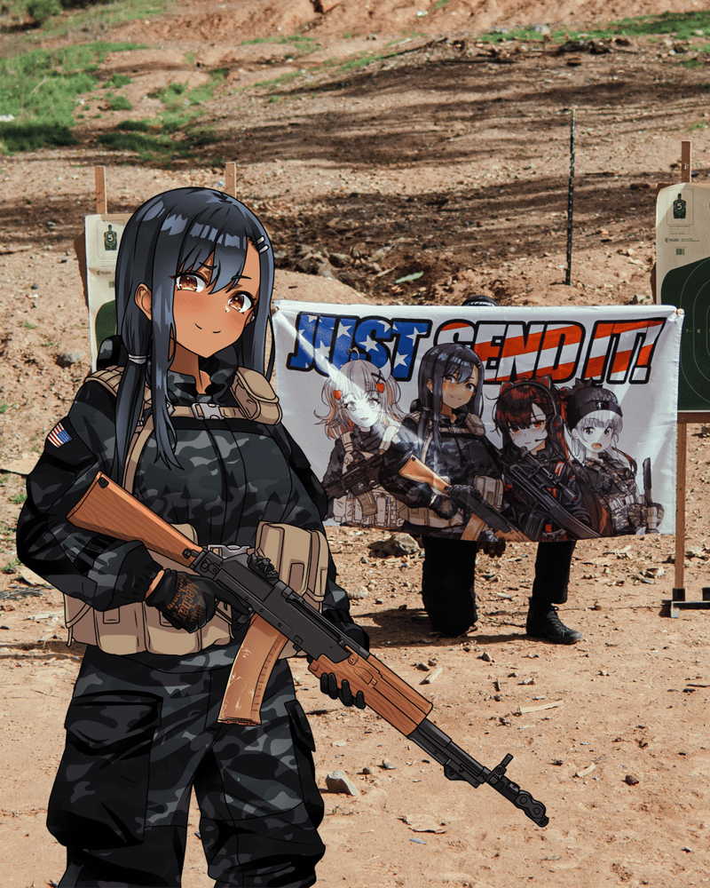 Image of Just Send It Flag