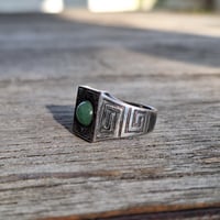 Image 2 of Jade Stone Ring, c. 1930s