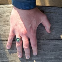 Image 5 of Jade Stone Ring, c. 1930s