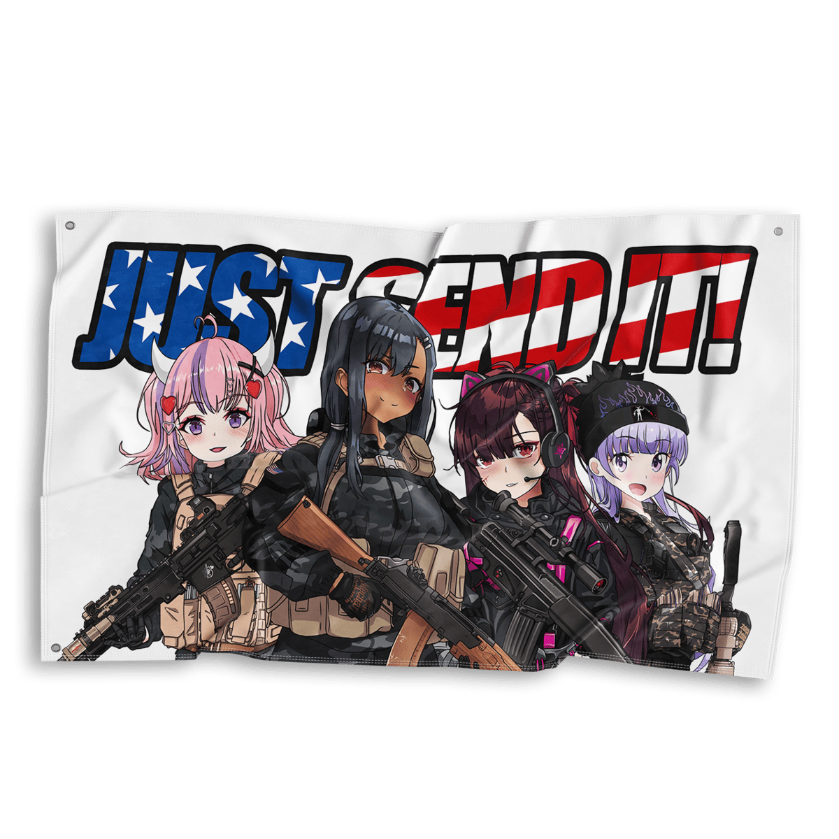 Image of Just Send It Flag