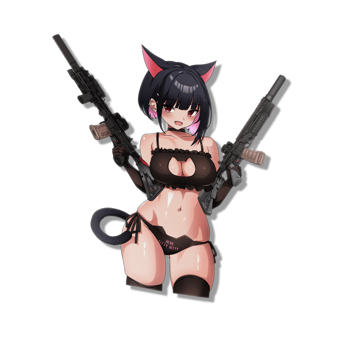 Image of Dual Wield Kazusa Sticker