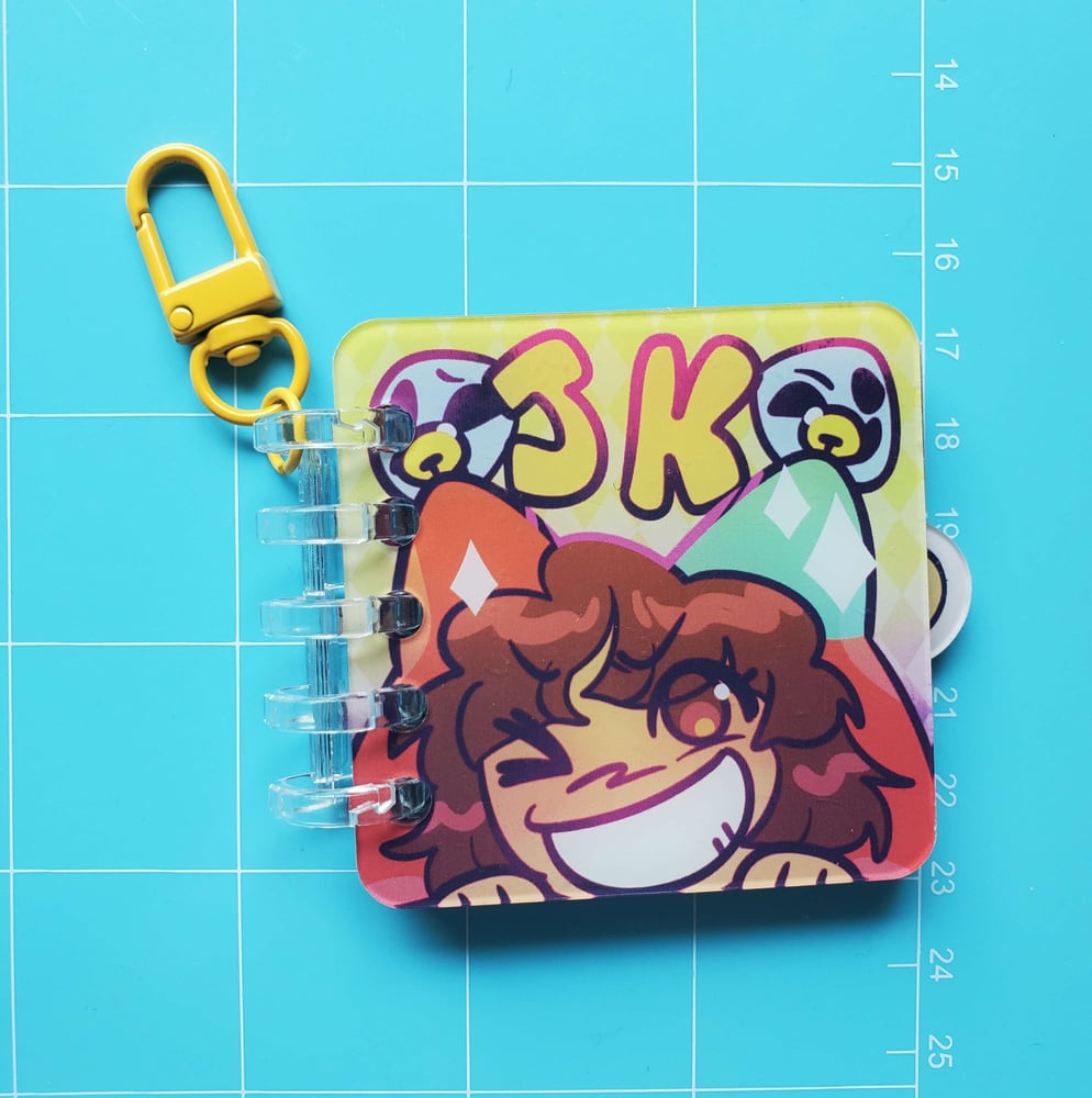 Image of Jester Knight Comic Book Charm