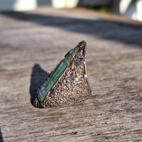 Image 3 of Jade Buddha Figure Ring, c. 1920s