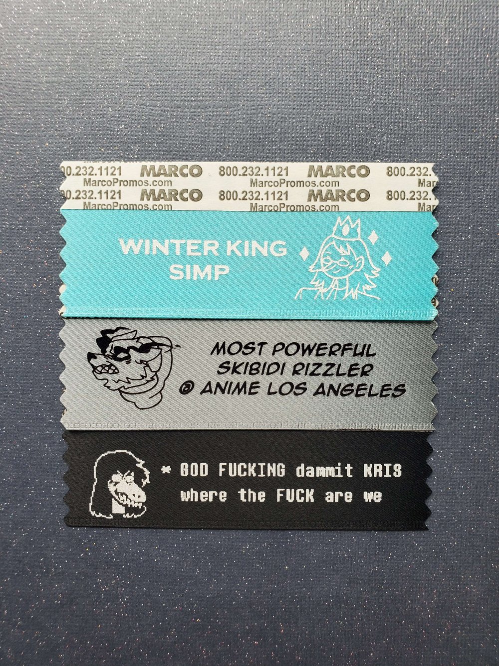 Image of Stick on Ribbons