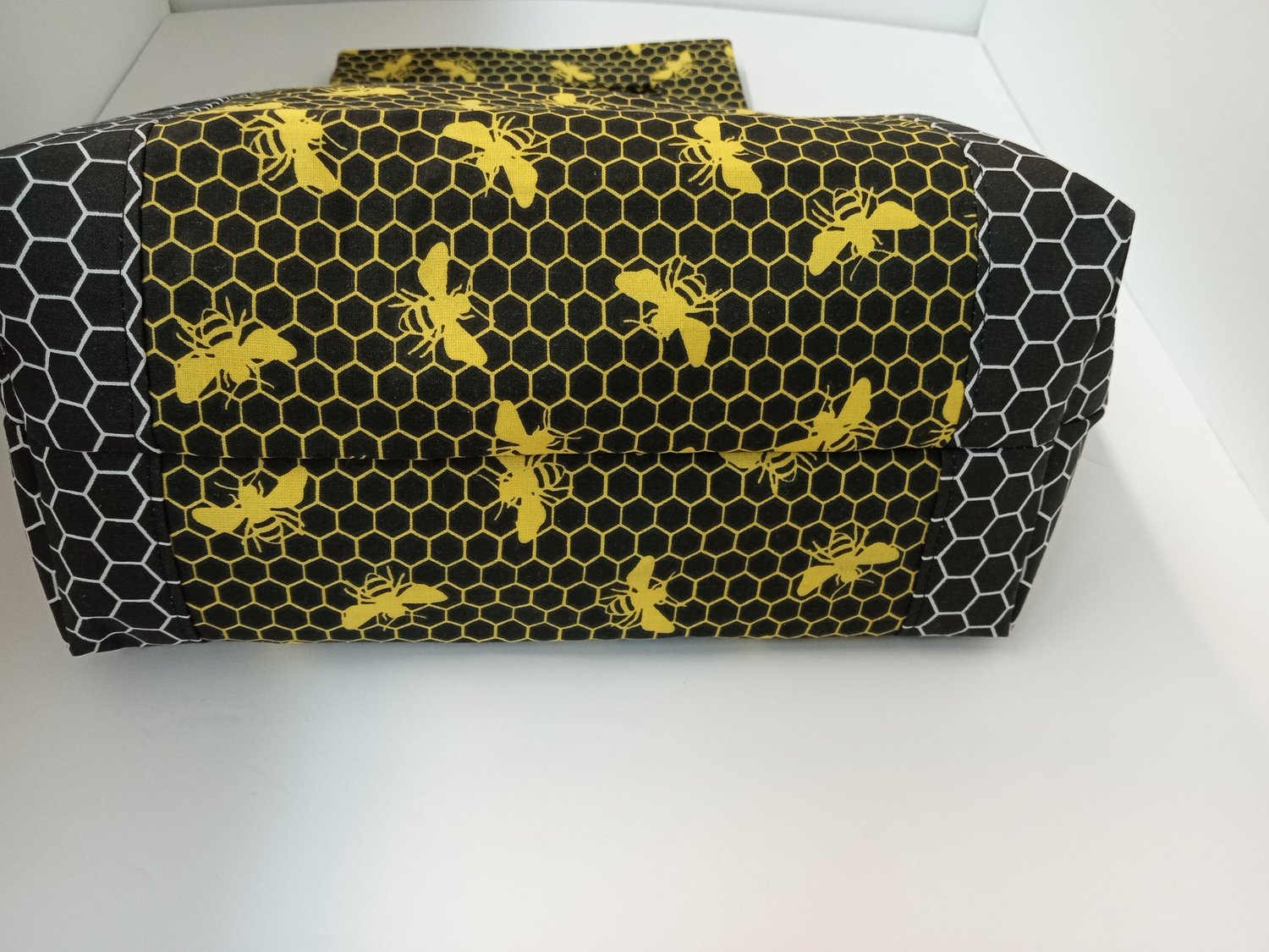 Image of Bee Zippered Tote Bag 10% off + Free Shipping! Price is already adjusted.