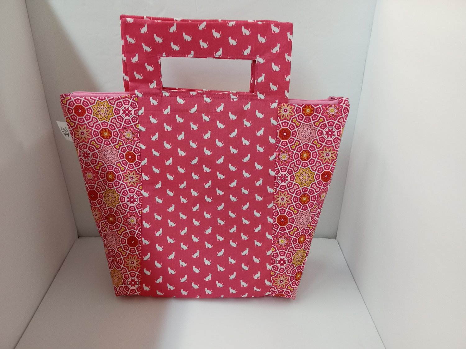 Image of Cat oops! Medium size tote 10% off & Free Shipping! Price has been adjusted.