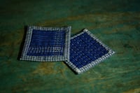 Image 1 of Pair of Handmade Fabric Coasters