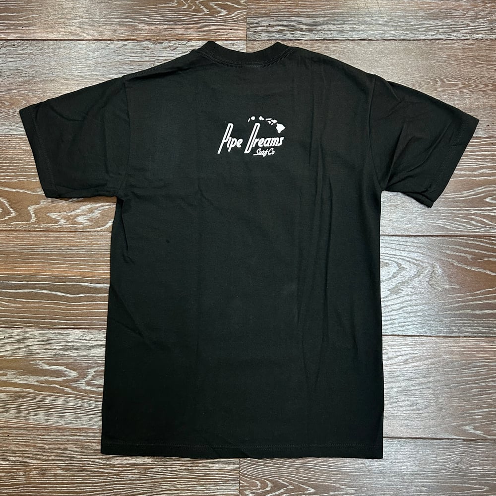 Image of Huna Kam Black T-shirt 