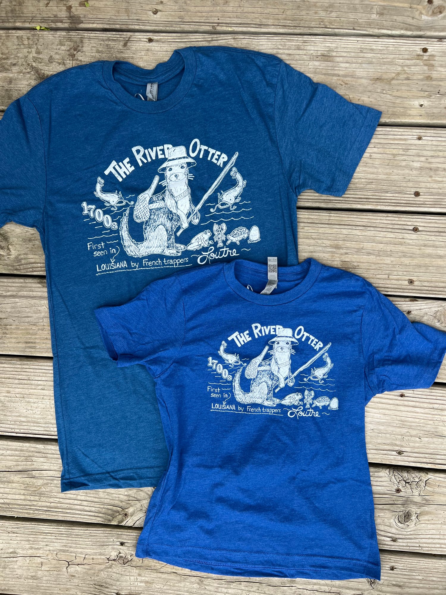 Image of Adult River Otter Short Sleeve Tee