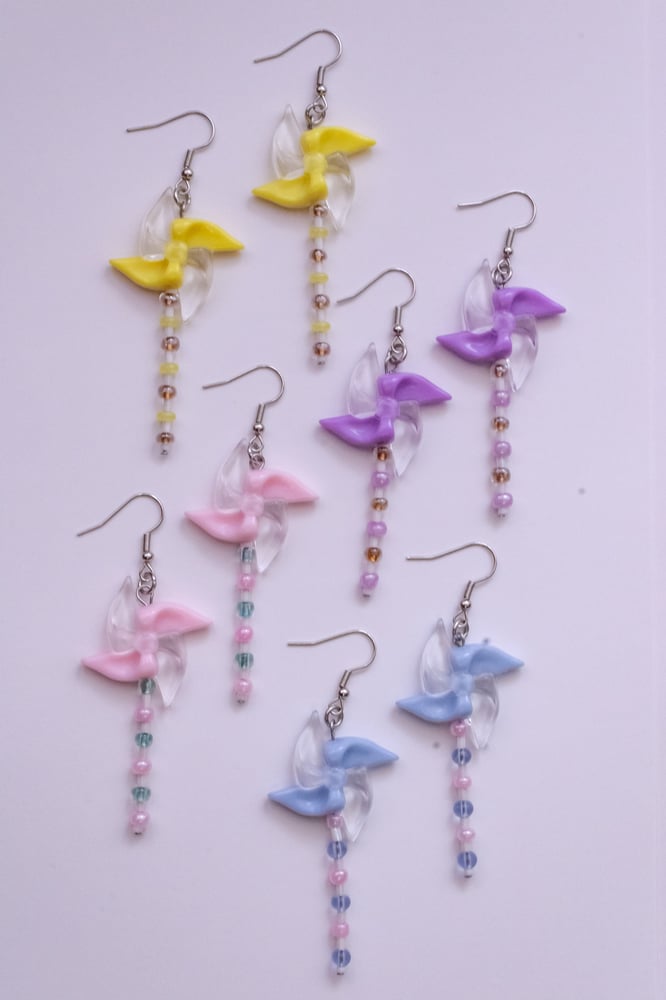 Image of Pinwheel Earrings