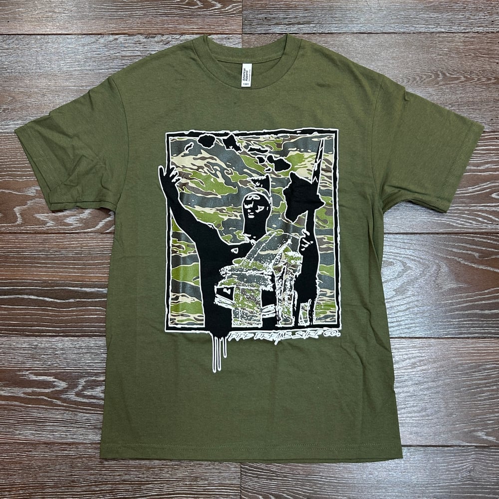 Image of Huna Kam Olive Men's T-shirt 