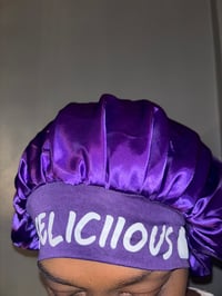 Image 2 of SELICIIOUS Travel With Me Satin Bonnet 