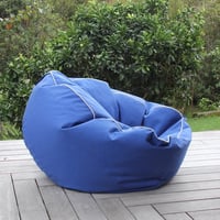 Classic Mediterranean Blue Outdoor Bean Bag
