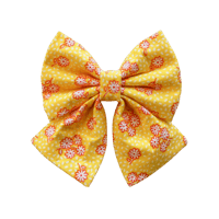 Image 3 of Dog Bows - Yellow Combo