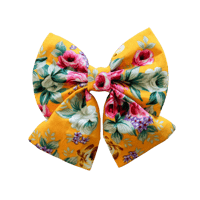 Image 2 of Dog Bows - Yellow Combo