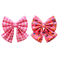 Image 1 of Dog Bows - Pink Combo