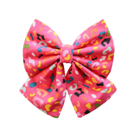 Image 3 of Dog Bows - Pink Combo