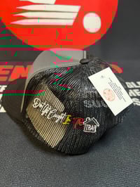 Image 4 of D.grey/Blk “ Stealth Mode “ trucker 