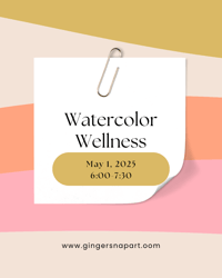 Watercolor Wellness May Edition